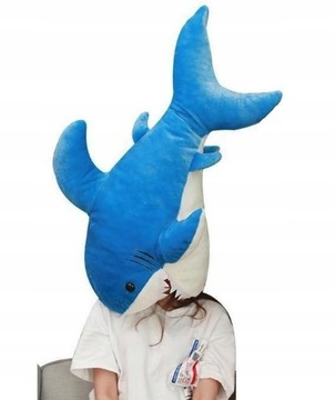 ZABAWKA PODUSZKA REKIN MASKOTKA DZIECI 90cm