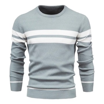 sweter męski Męska ciepłe pulowery dzianinowa sweter męska bluza
