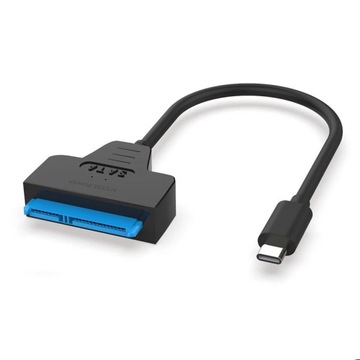Adapter mostek USB-C 3.1 SATA III HDD SSD