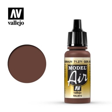 Vallejo 71271 Model Air 17 ml German Red Brown