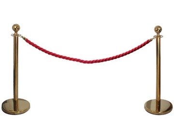 БАРЬЕРНАЯ ВЕРЕВКА ВЕРЕВКА к СТОЛБКАМ красного столба