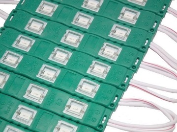 Модуль светодиодной ленты 3x 12В 2Вт ЗЕЛЕНЫЙ качество