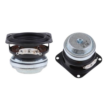 2x Uniwersalne 40mm 4Ohm 10W Głośniki audio PU