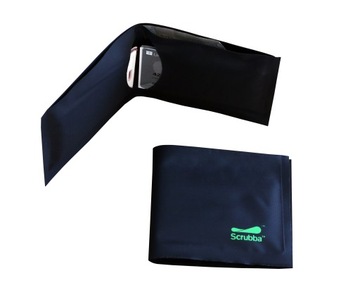 Scrubba Wash Bag Портативная туристическая стиральная машина Col. Черный кошелек бесплатно!