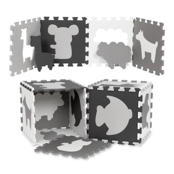 MATA PIANKOWA EDUKACYJNA PUZZLE PIANKOWE XXL KIDWELL HAPPY