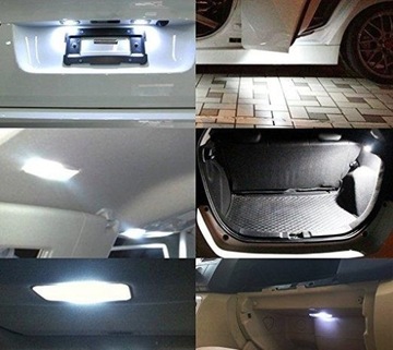 СВЕТОДИОДНЫЕ ЛАМПОЧКИ W5W T10 CANBUS ВНУТРЕННИЕ ПАРКОВОЧНЫЕ ПОДСВЕТКИ 12V 120LM