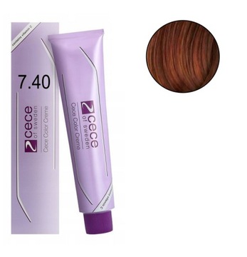 CECE OF SWEDEN COLOR CREME FARBA DO WŁOSÓW KREM KOLORYZUJĄCY 7.40 125 ML