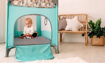 СКЛАДНАЯ ДОРОЖНАЯ кроватка, манеж 2-в-1 + сумка