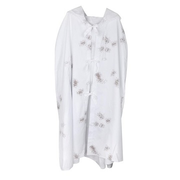 Polowanie Snow Cloak Zimowa przebrana peleryna bia