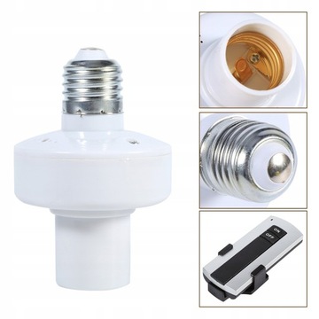 Патрон лампы для цоколя E27 БЕСПРОВОДНОЙ ПУЛЬТ ДУ