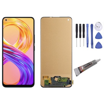 WYŚWIETLACZ LCD SZYBKA DO REALME 8 PRO INCELL