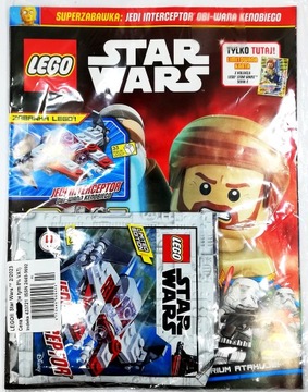 LEGO STAR WARS 1/2021 MAGAZYN JEDI INTERCEPTOR