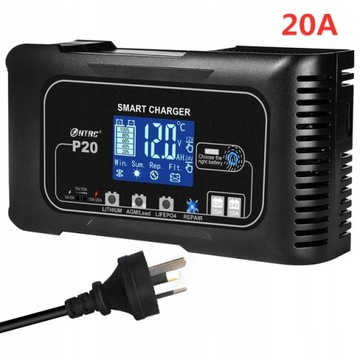 Ładowarka samochodowa HTRC 20A/25A/35A 12V20A