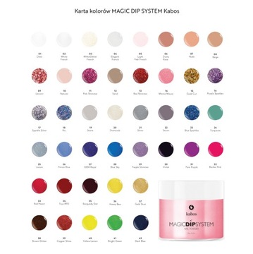 DIP SYSTEM POWDER 01 CLEAR 20G Титановый порошок KABOS