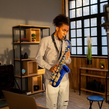 Eb-альт-саксофон Brass E Flat Sax 802, тип тональности