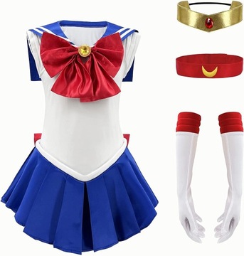 STRÓJ KOSTIUM PRZEBRANIE Sailor Moon na karnawał d