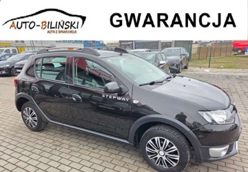 Dacia Sandero II Hatchback 5d TCe  90KM 2013 Dacia Sandero Stepway 0.9Benz 90KM Klima 4x El.SzybyLusterka Tempomat Navi