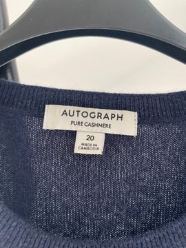 Свитер Autograph со звездой 100% кашемир XXL