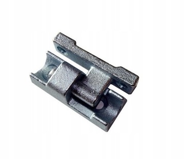 Zawias burty aluminiowej L100 - kpl