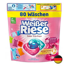 Weisser Riese Kapsułki do prania color orchidee Trio-Caps 80 szt.