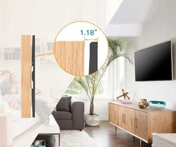 Низкопрофильное крепление для телевизора PERLESMITH PSML1.