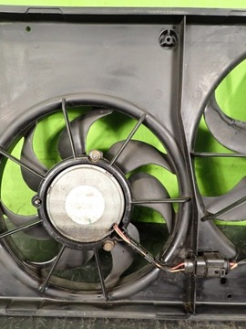 Вентиляторы радиатора AUDI A3 8P 1.6 B 03r 1K0121207T