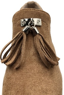 JEZZI SHOES 142-26 БЕЖЕВЫЕ Слипоны CAMEL 39