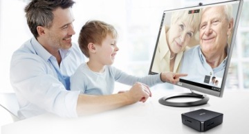 Микрокомпьютер Мини-ПК ASUS Chromebox CN60 i7-4600u 8/120SSD W10 HDMI DP