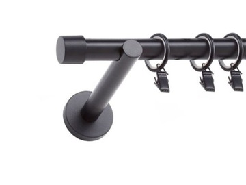 Pojedynczy minimalistyczny 100 cm karnisz 19 mm