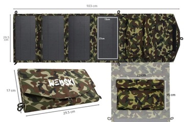 ŁADOWARKA MATA SOLARNA FOTOWOLTAIKA DO TELEFONÓW