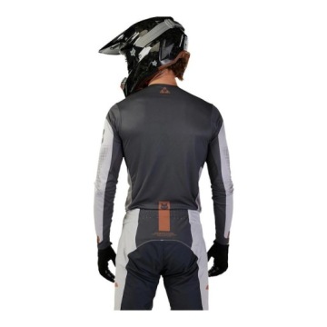 Толстовка FOX FLEXAIR OPTICAL STEEL GREY MX, серая БЕСПЛАТНО