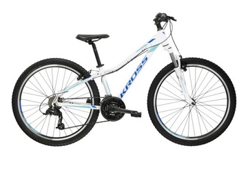 26-дюймовый горный велосипед KROSS Lea 1.0 XS с рамой 15 футов белый R24