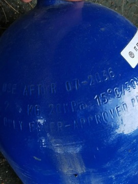 VW PASSAT B7 Zbiornik zestaw butli CNG 3AA201158