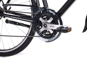 ВЕЛОСИПЕД UNIBIKE VISION GTS ЧЕРНАЯ РАМА 21 ДЮЙМ