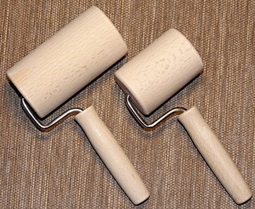 Вращающаяся скалка с ручкой, маленькая