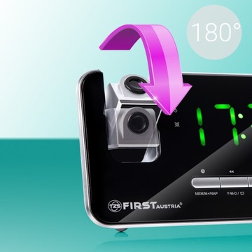 Радиочасы с проектором BIG DIGITS First Austria