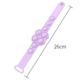 Zabawka gra PUSH BUbble POP IT ANTYSTRESOWA popit OPASKA BRANSOLETKA