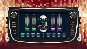 АВТОМОБИЛЬНЫЙ РАДИО FORD MONDEO MK4 FOCUS MK2 MK3 GALAXY S-MAX GPS ANDROID