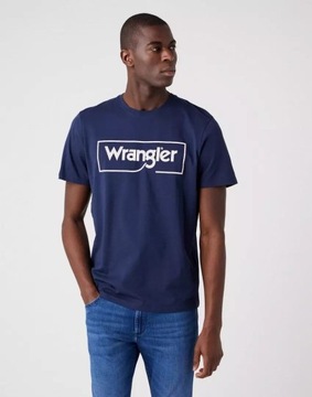 WRANGLER FRAME LOGO TEE MĘSKI T-SHIRT KOSZULKA 2XL