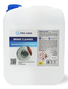 BRAKE CLEANER 5L PRO-CHEM Zmywacz do hamulców silników sprzęgła odtłuszcza