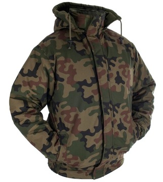 КАМУФЛЯЖНАЯ ИЗОЛЯЦИОННАЯ куртка в стиле милитари wz93 ЗИМНЯЯ размер XL