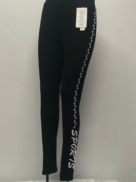 Legginsy damskie z wysokim stanem r. 4XL