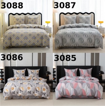 Постельное белье 160x200 Комплект из 3 предметов Мрамор 3D Много узоров