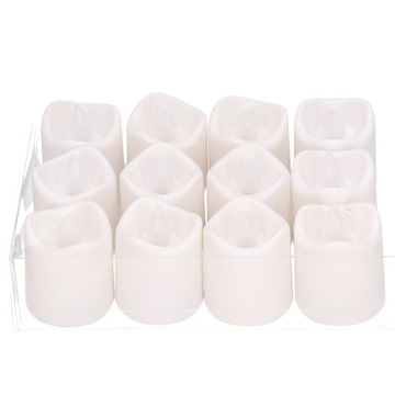 12 светодиодных вставок GRANK для подсвечников TEALIGHT