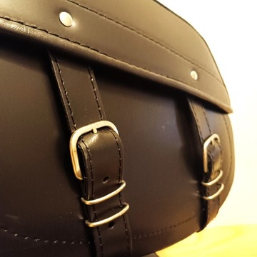 БОЛЬШИЕ БОКОВЫЕ САНИНИЦЫ ИЗ КОРОВЬЕЙ КОЖИ HARLEY DAVIDSON DYNA SOFTAIL TOURING QUALITY