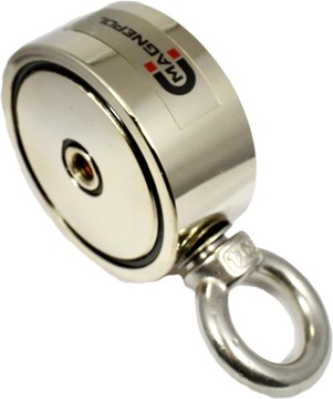 Набор Sensei 2х250 кг - НЕОДИМОВЫЙ МАГНИТ ДЛЯ ПОИСКА В ВОДЕ, веревка 25 м