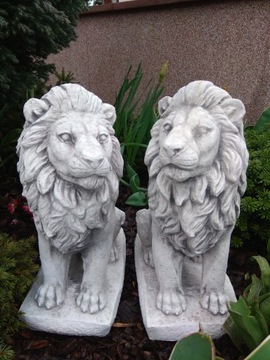 Фигурка льва ЛЬВЫ из бетона, производитель (Z35) ALA-SHOP