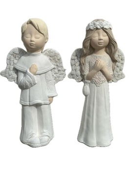 ПРИЧАСТИЕ МАЛЬЧИК-АНГЕЛ ГИПСОВАЯ ФИГУРКА Белое Причастие