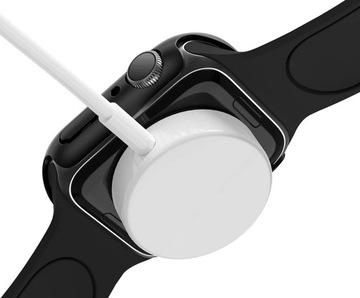 Etui Ochronne + Wbudowane Szkło / 2w1 do Apple Watch 7 8 9 / 45mm