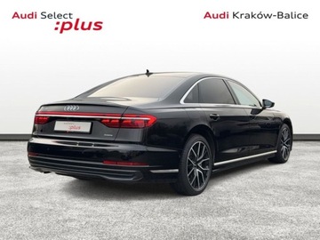 Audi A8 D5 Sedan Facelifting 4.0 60 TFSI 460KM 2023 Audi A8 Long V8 TFSI Noktowizor szklany dach 4x Masaze BO-Advanced Gwaranc, zdjęcie 4
